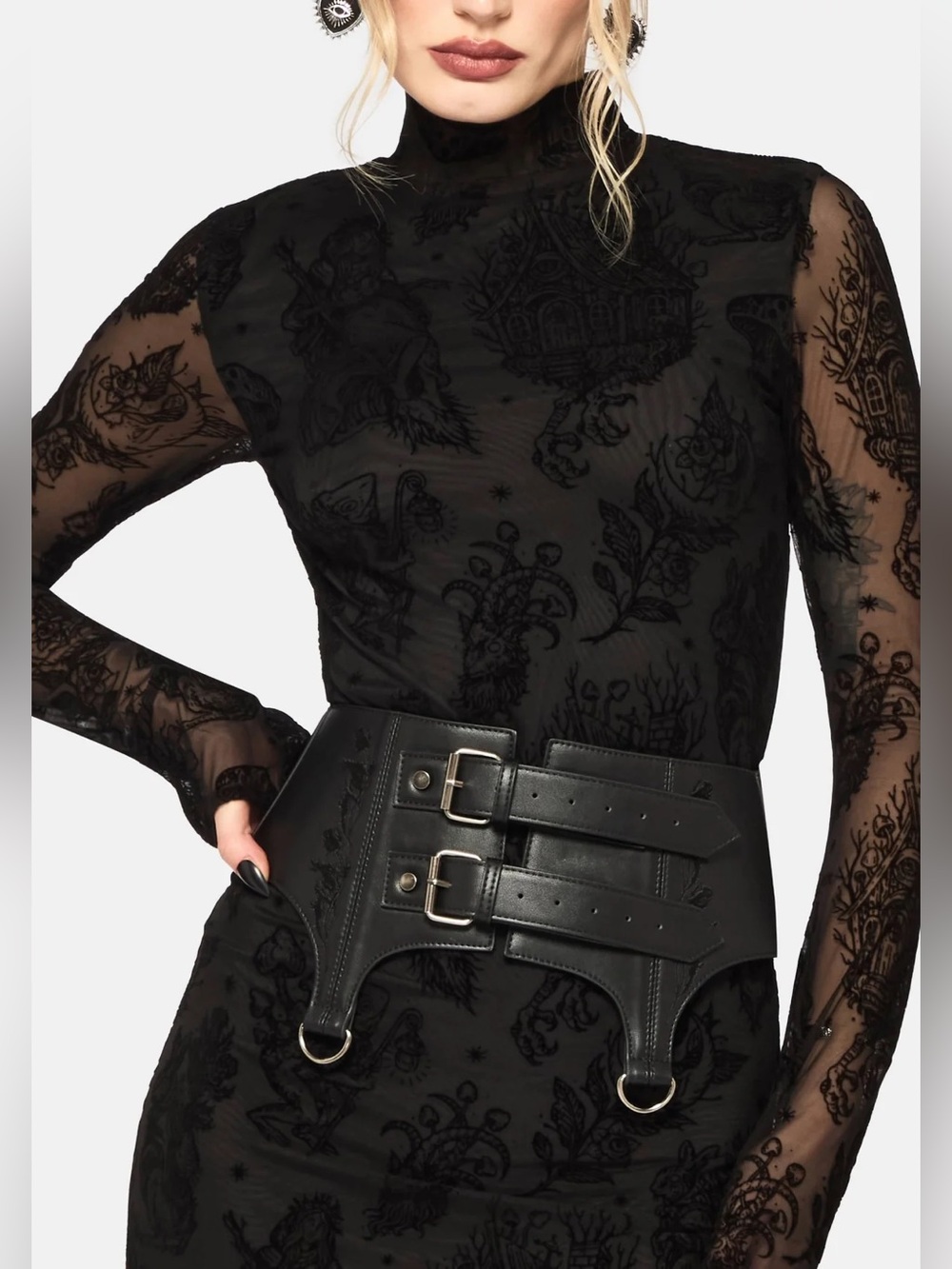 Disturbia Wraith Corset Waist Belt
